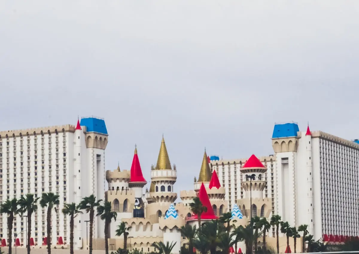 Castle-themed casino resort exterior
