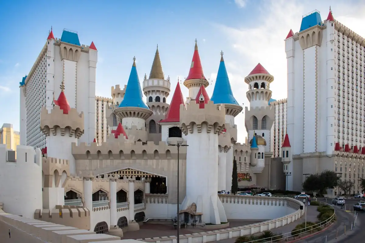 Castle-style casino hotel and resort
